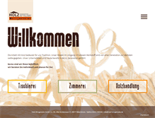 Tablet Screenshot of holz-bringemeier.de